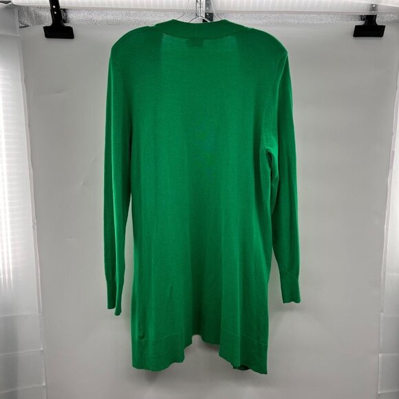 Cielo Women's Open Front Cardigan Long Sleeve Green Size Medium - Picture 7 of 9